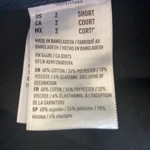 American Eagle Hi-Rise Pull-On Lace Up Jegging / Size 2 Short - Picture 11 of 13